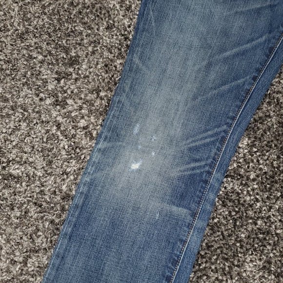 Levi’s Blue/Black 511 Regular Slim Fit Jeans w32 L30 - Picture 3 of 8